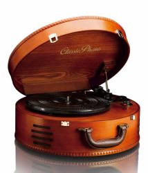 Lenco TT-34 audio turntable Belt-drive audio turntable Brown Automatic 