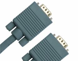 Jou Jye Computer 3m, 2xVGA VGA cable VGA [D-Sub] Grey 