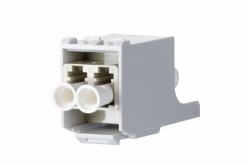 METZ CONNECT 1509107B-I fibre optic adapter 1 pc[s] White (Fibre Optic Adapter 1 Pc[S] - White - Warranty: 12M)