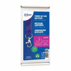 Avery 4842P identity badge/badge holder Metal, Polyethylene terephthalate [PET] 10 pc[s] (Identity Badge/Badge Holder - Metal, Polyethylene - Terephthalate [Pet] 10 Pc[S] - Warranty: 12M)