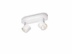Philips Dimmable LED Star Ceiling/Wall Spotlight 2x 11.5W (Philips Dimmable Led Star - Ceiling/Wall Spotlight 2X - 11.5W - Warranty: 12M)