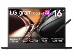 LG Gram Pro 16T95TP-K.AD78AN laptop Hybrid [2-in-1] Black 