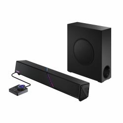 ASUS ROG Gjallar Black 2.1.2 channels (ASUS ROG Gjallar RGB Multimedia Gaming Soundbar with 5G Wireless Subwoofer - 90YH0460-BAEA00)
