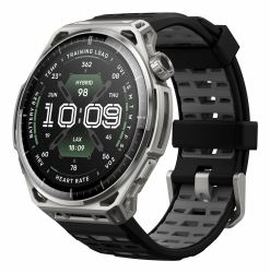 Amazfit Balance 3 3.81 cm [1.5"] AMOLED 51 mm Digital 480 x 480 pixels Touchscreen Stainless steel Wi-Fi GPS [satellite] (Amazfit Balance 3 Smartwatch stainless steel)