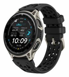 amazfit Cheetah 2 Pro 3.35 cm [1.32"] AMOLED 48 mm Digital 466 x 466 pixels Touchscreen Black, Ti...
