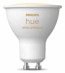 Philips Hue White ambience GU10 Smart lighting spot Bluetooth/Zigbee 4.2 W (Philips Hue White Ambience - Gu10 - Smart Spotlight - Warranty: 12M)