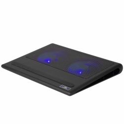 Rivacase 5557 laptop cooling pad 43.9 cm [17.3"] 1100 RPM Black (5557 Notebook Cooling Pad - 43.9 Cm [17.3"] 1100 Rpm - Black - Warranty: 12M)