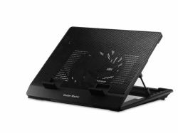 Cooler Master NotePal ErgoStand Lite laptop cooling pad 39.6 cm [15.6"] Black (Notepal Ergostand Lite Laptop - Cooling Pad 39.6 Cm [15.6"] - Black - Warranty: 12M)