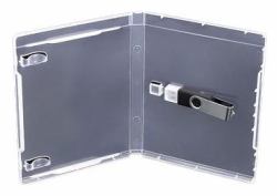 MediaRange BOX905 USB flash drive case Polypropylene [PP] Transparent (Usb Flash Drive Case - Polypropylene [Pp] - Transparent - Warranty: 12M)