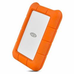 LaCie Rugged USB-C external hard drive 2 TB 2.5" USB Type-C 3.2 Gen 1 [3.1 Gen 1] Orange, Silver (Rugged USB-C - 2TB Mobile Drive - Warranty: 12M)