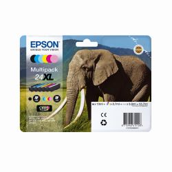 Epson Elephant 24 Claria Photo HD Single Black Ink 