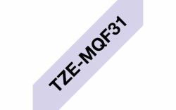 Brother TZE-MQF31 label-making tape Black (Brother TZe-MQF31 - lamineret bÃ¥nd - 1)