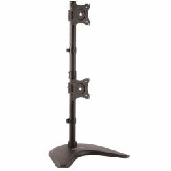 StarTech.com Dual-Monitor Stand, Vertical - For up to two 27" or 34" Ultrawide [22lb/10kg] VESA M...