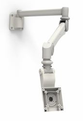 Compulocks VESA Medical Grade Extra Long Articulating Monitor Arm White 
