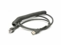 Zebra CBA-UF6-C12ZAR handheld mobile computer accessory (CABLE SHIELDED USB SERIES A - 9IN COILED BC1.2 -30C)