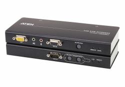 ATEN USB VGA KVM Extender with Audio and RS-232 [200m] (ATEN CE 750A - KVM / audio / serial extender - USB - up to 200 m)