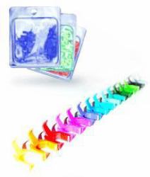 PatchSee RF/PC cable clamp Pink 50 pc[s] (50PK PATCHSEE Pk PATCHCLIP)