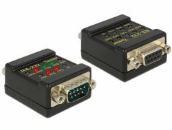 DeLOCK 2xDB9 DB9 Black (Delock RS-232 Tester DB9 female > DB9)