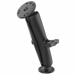 RAM Mounts Double Ball Mount with Two Round Plates (UNPKD. RAM MNT. W/2 2 1/2 - BASES & D ARM - Warranty: 1188M)