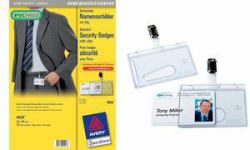 Avery 4826 identity badge/badge holder 25 pc[s] (Avery 4826 badge og badgeholder 25 stk)