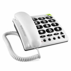 Doro PhoneEasy 311c Analog telephone White (DORO PHONE EASY [BIG BUTTON] WHITE)