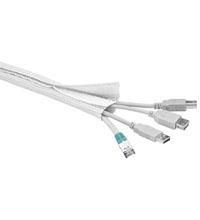 Microconnect CABLESOCK3 cable sleeve White (Cablesock W/hook and loop 1,8m - Tube dimameter: 2-4cm White - Warranty: 300M)