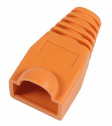 Microconnect KON503O cable crimper Orange (Strain Relief Boot for RJ45 - Orange, 50pcs Cable lead in - 6.40mm - Warranty: 300M)