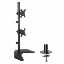 Techly ICA-LCD 2520V monitor mount / stand 68.6 cm [27"] Desk Black 