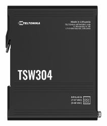 teltonika networks Teltonika TSW304 Unmanaged Gigabit Ethernet [10/100/1000] Power over Ethernet [PoE] Black 