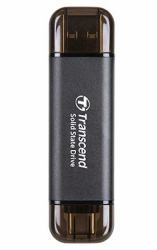 transcend information inc Transcend ESD310C Thunderbolt technology 512 GB USB Type-A to USB Type-C USB 3.2 Gen 2x2 Black 