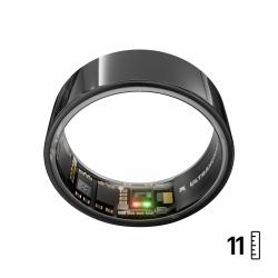 Ultrahuman Ring AIR – Sleep and Fitness Tracker, Smart Ring for Men and Women, No app fee for standard features, Up to 6 days battery life [Size 11 ] 