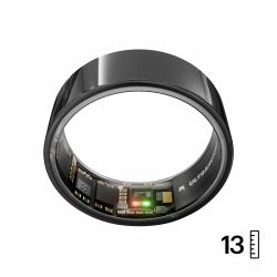Ultrahuman Ring AIR – Sleep and Fitness Tracker, Smart Ring for Men and Women, No app fee for standard features, Up to 6 days battery life [Size 13] 