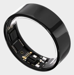 Ultrahuman Ring Air- Size-14- Aster Air Black 