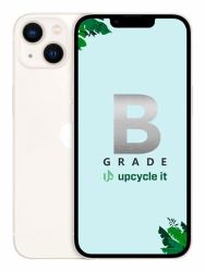 upcycle it Apple iPhone 14 [Refurbished] B 15.5 cm [6.1"] Dual SIM iOS 17 5G 128 GB White 