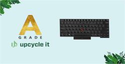 upcycle it Lenovo Keyboard T490 German Grade A  - foreign version