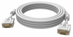 Vision 2x VGA 15-pin D-Sub, 10m VGA cable VGA [D-Sub] White 