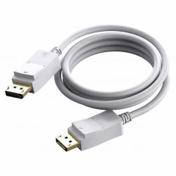 Vision TC 2MDP8K DisplayPort cable 2 m White 