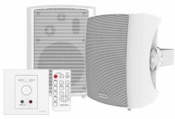 Vision TC3-AMP+SP-1800 loudspeaker 3-way White Wired 50 W 