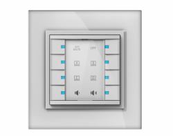 Vivolink VLCP8B push-button panel White 